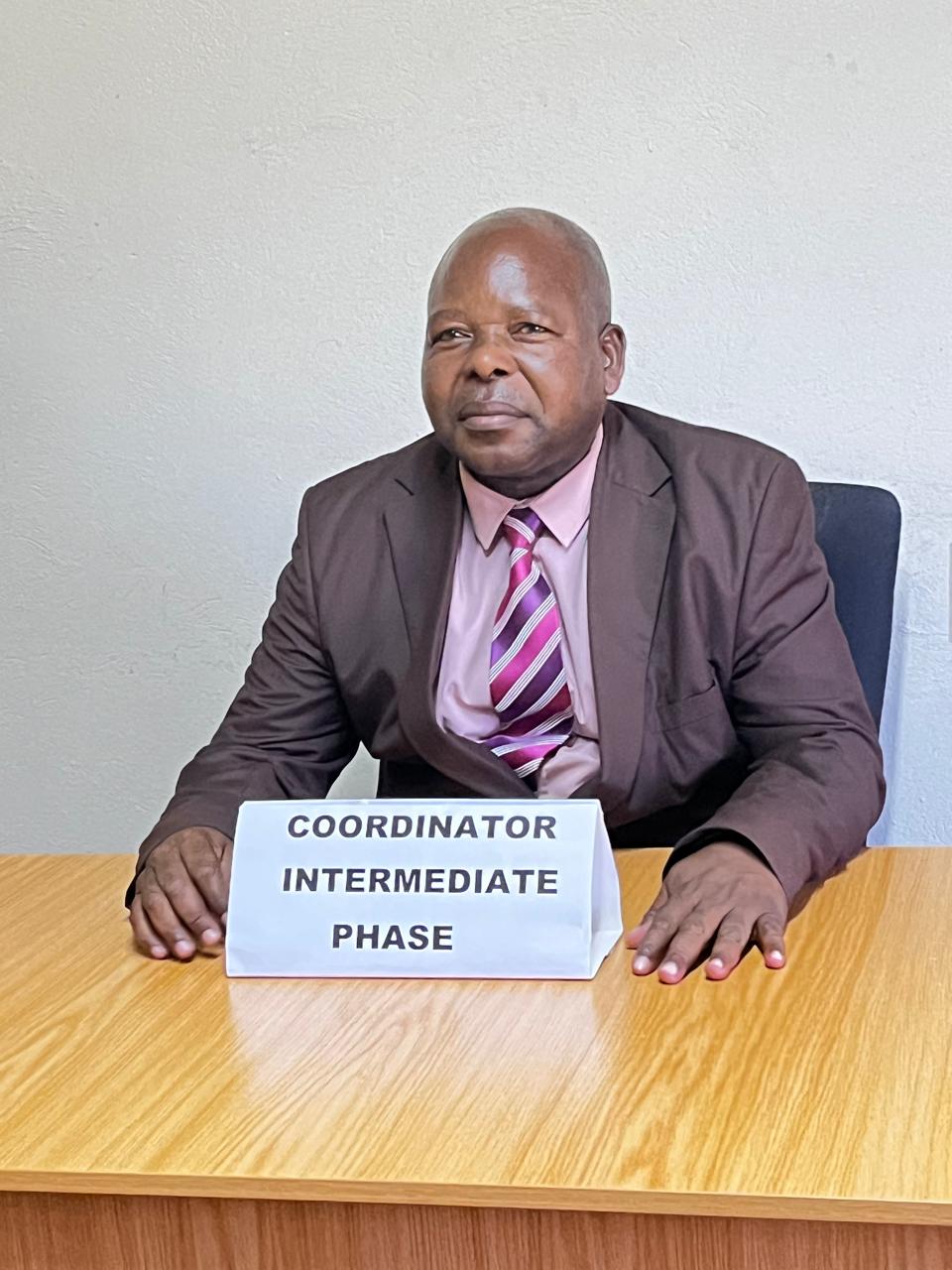 Mr J. Chauke - Head of Intermediate Phase